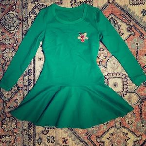 Fitted Green Dress